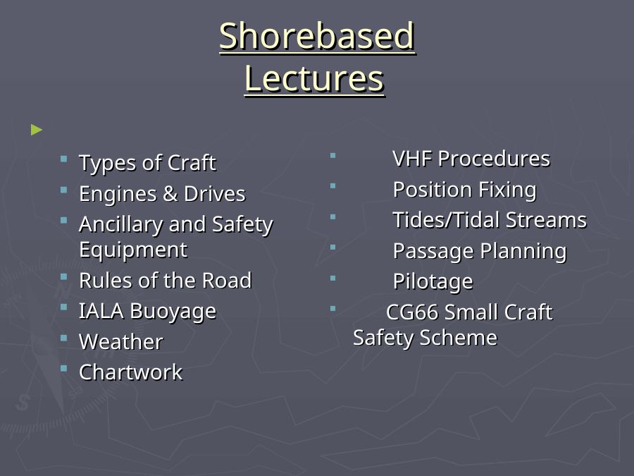 RYA Level 2 Powerboat Course — slide 2