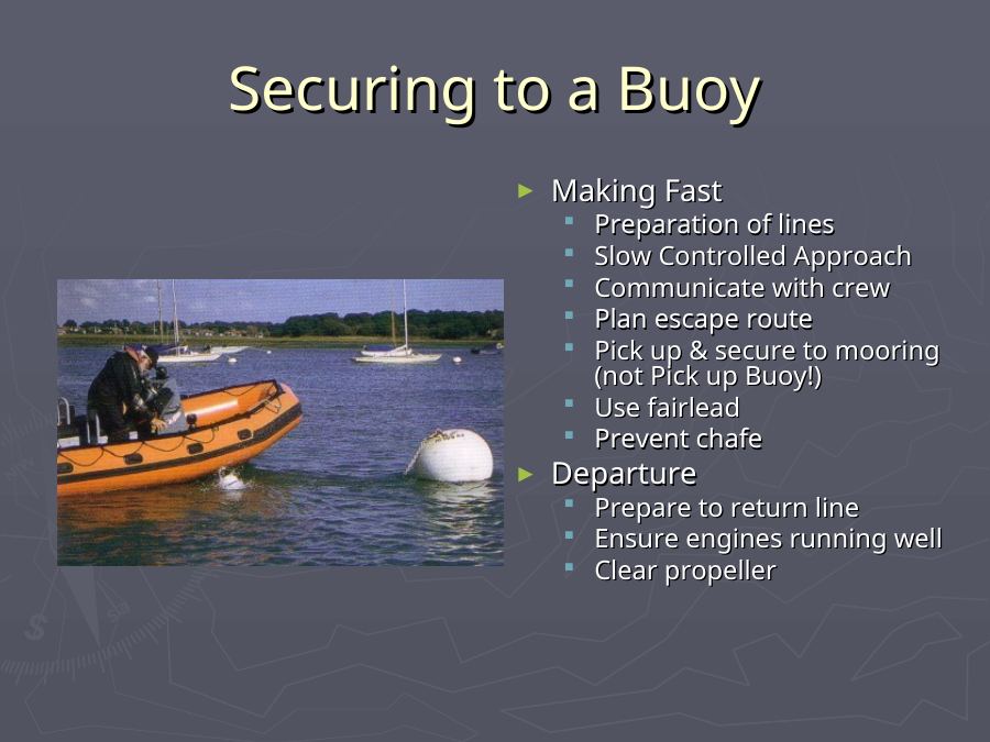 RYA Level 2 Powerboat Course — slide 29