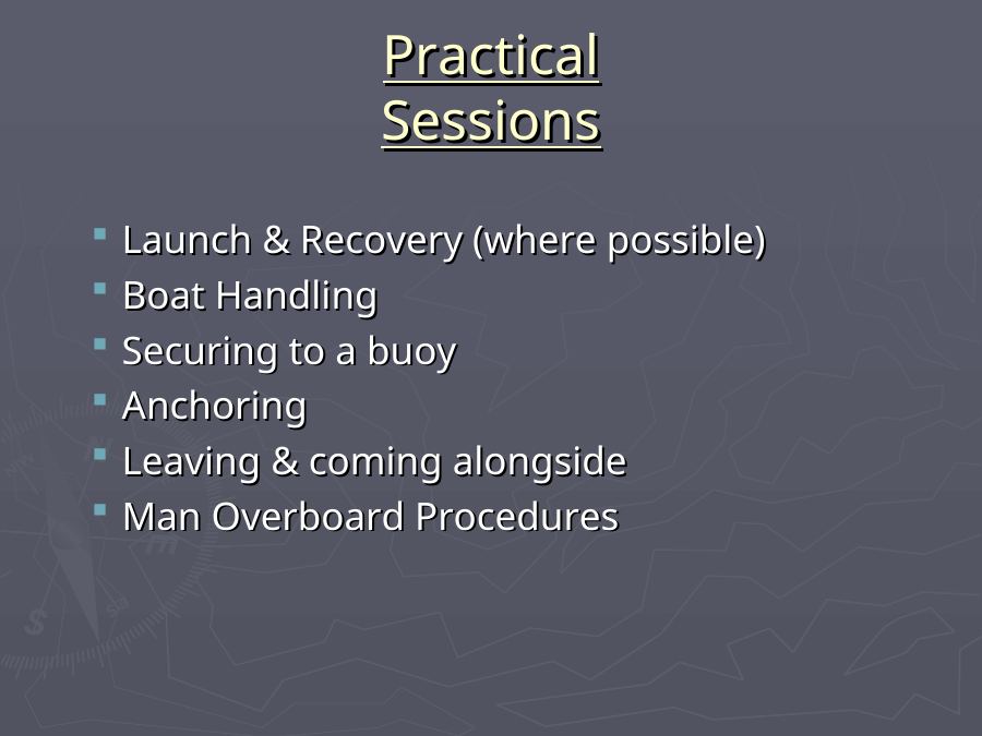 RYA Level 2 Powerboat Course — slide 3